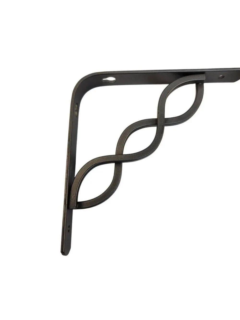 Decorative Black Metal Shelf Brackets 6